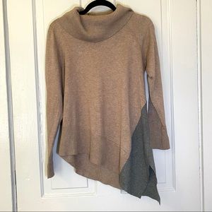 Chico’s Asymmetric Turtleneck Sweater